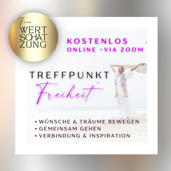 Treffpunkt Freiheit - So. 13.09.26, 09.00-10.00 Uhr - online - kostenlos