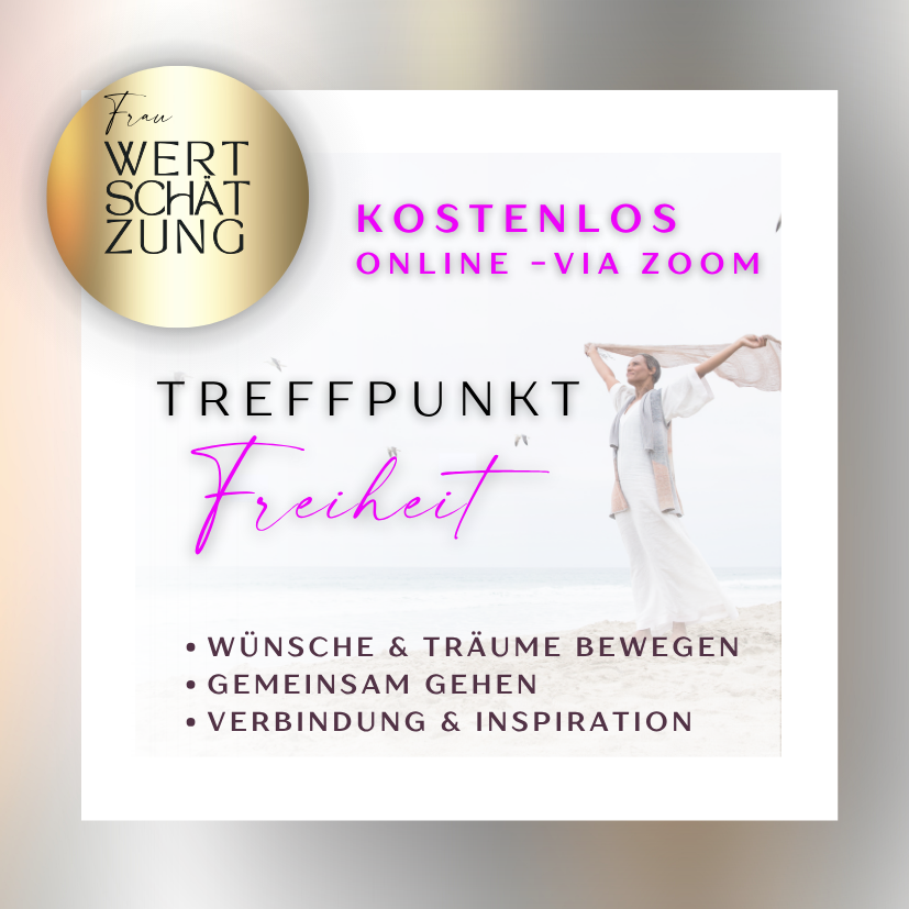 Treffpunkt Freiheit - So. 13.09.26, 09.00-10.00 Uhr - online - kostenlos